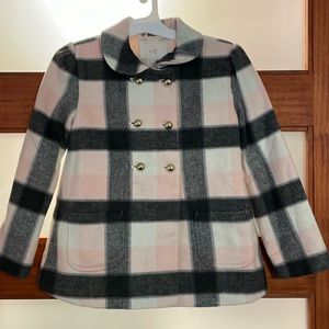 Girls Janie and Jack Dress Up Pea Coat 10-12